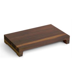 Buffetblokk M 530x325x115mm Valnøtt Heltre - Næringsmiddelgodkjent 